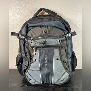 Targus Carrying Case Black/Blue Laptop Backpack